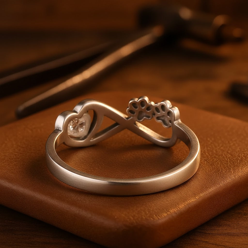 'Always In My Heart' Silver Ring